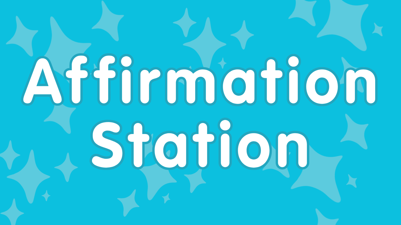 KS1-KS2 Affirmation Station