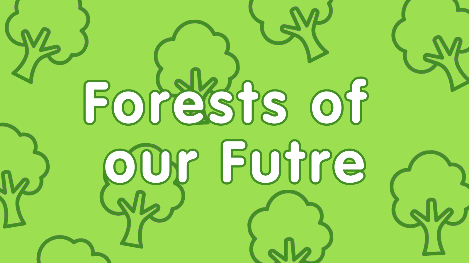 KS1 Forests of the Future Sheet