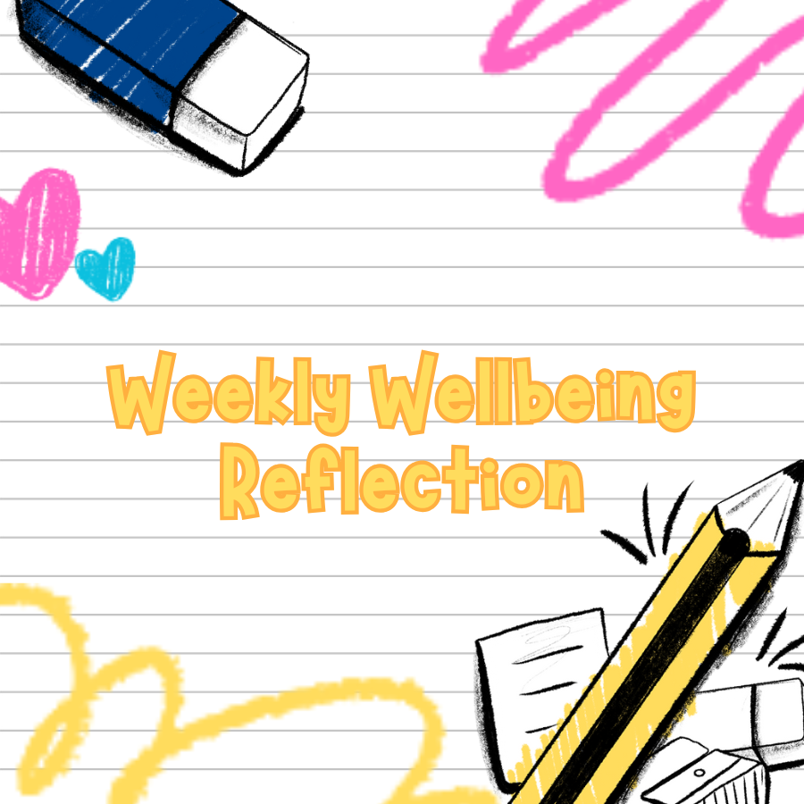 Teacher weekly wellbeing reflection
