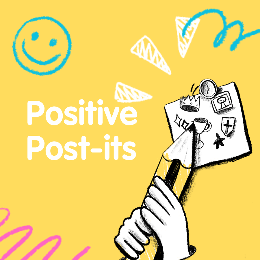 KS1-KS2 Positive Post-it Notes