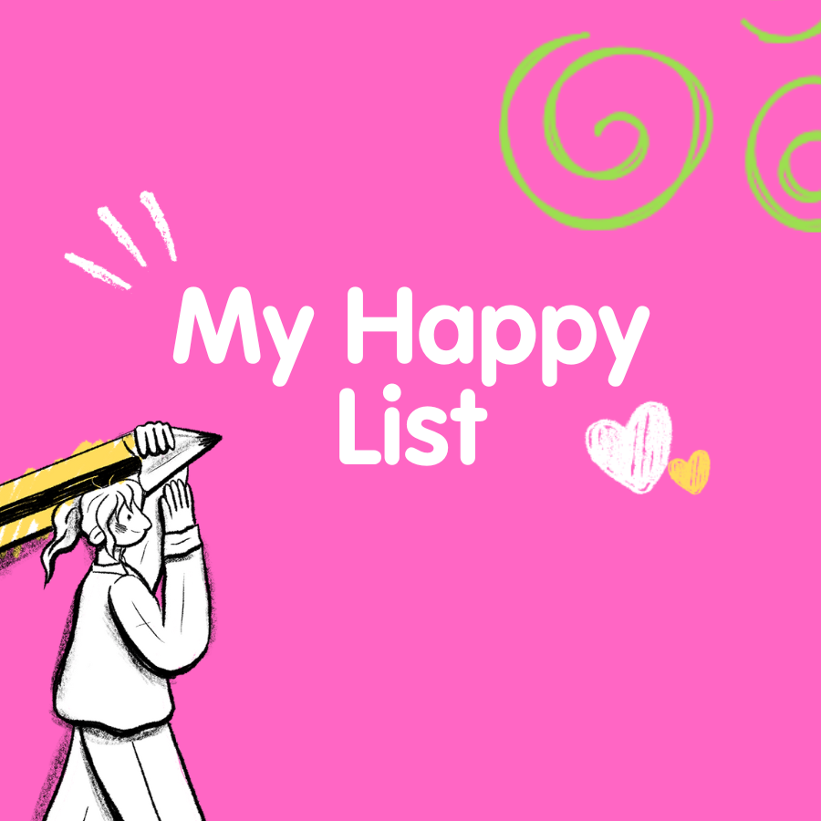 KS1-KS2 My Happy List Sheet