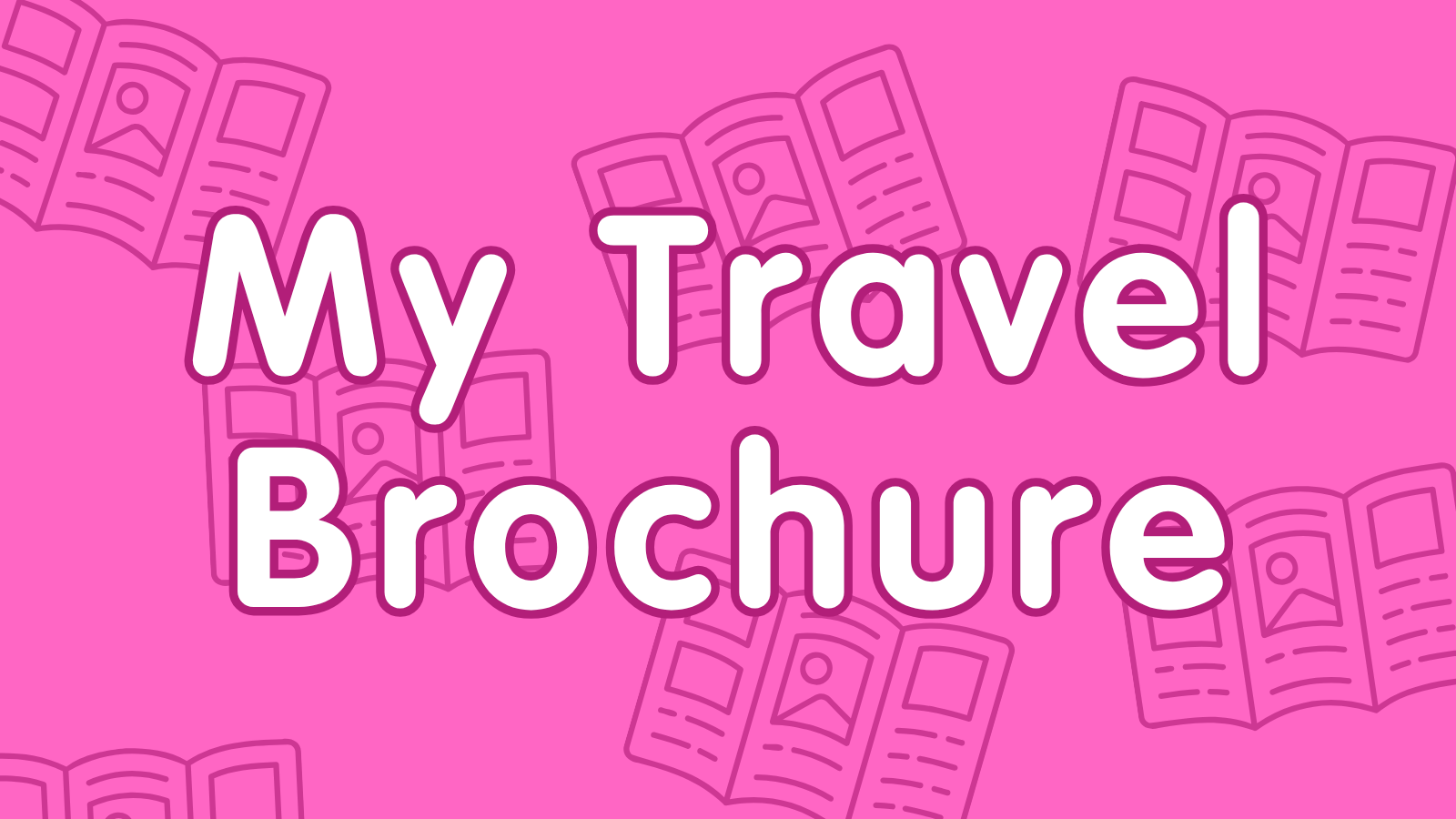 KS2 My travel brochure